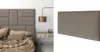 STEGU Camera da letto Pannello imbottito Testiera Beige Anteprima dell’immagine prodotto 2