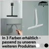 DEKAZIA® Duschabzieher Weiß Silikon – Abzieher Dusche mit Produktbild-Vorschau 12