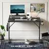 Scrivania da gaming Bestier 107 cm piccola con LED, tavolo Anteprima dell’immagine prodotto 2