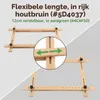 Stickrahmen 60x100 cm, verstellbar, Holz, DIY Kreuzstich-Set Podgląd zdjęcia produktu