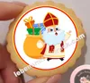 Nikolaus Krampus Aufleger  4 Motive im Set essbar für Produktbild-Vorschau 5