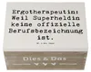 Mr. & Mrs. Panda Kiste Spruch Ergotherapeutin Superheldin Produktbild-Vorschau 3