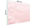 Rosa Hartglas-Schneidebrett 40x30 cm, robust, kratzfest und Produktbild-Vorschau 2