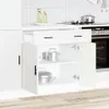 vidaXL Küchenunterschrank Porto Weiß Holzwerkstoff Produktbild-Vorschau 3