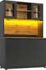Küchenschrank 120x40x180 cm - Modernes Sideboard mit Produktbild-Vorschau 8