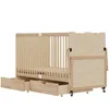 Flieks Gitterbett 70x140cm mit Rollen, Beistellbett Produktbild-Vorschau 9