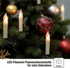 Lichterkette Weihnachtsbaum LED Filament mit Flammeneffekt Produktbild-Vorschau 5