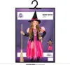 Hexe Rosa Kostüm Fantasie Märchenwald Zauber Welt Halloween Produktbild-Vorschau 6