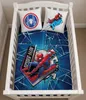 Baumwollbettwäsche 100x135 + 40x60 Spiderman marineblau Produktbild-Vorschau 3