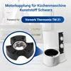 Motorkupplung kompatibel mit 2mmØ für Thermomix TM21 Produktbild-Vorschau 2