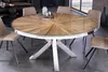 riess-ambiente Esstisch BARRACUDA 120cm braun silber Produktbild-Vorschau 2