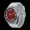 A smartwatch with a red face and silver casing is shown against a black background. Anteprima dell’immagine prodotto