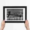 Bild 30x20 MDF-Rahmen, Wandkunst Brooklyn Brücke Produktbild-Vorschau 3