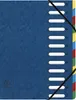 Exacompta 6x Ordnungsmappe HARMONIKA Gummizug Karton 12 Produktbild-Vorschau 1
