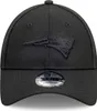 New Era 9Forty Snapback Cap FULL BLACK New England Patriots Náhled obrázku produktu 3