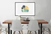 MuchoWow® MuchoWow® Gerahmtes Poster Auto - Surfen - Palme Produktbild-Vorschau 3
