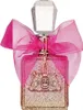 A Juicy Couture Viva La Juicy Rose Eau de Parfum bottle with a pink bow and gold accents. Podgląd zdjęcia produktu