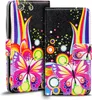 Handy Tasche für Sony Xperia M5 Hülle Kunstleder Motiv Produktbild-Vorschau 1