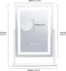 VEVOR Hollywood Schminkspiegel mit LED-Licht 41 cmx30 cm 3 Produktbild-Vorschau 7