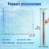VEVOR hlubinné ponorné čerpadlo, 750 W, 230 V, 60 Hz, max. Náhled obrázku produktu 13