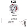 Frittier-Thermometer aus Edelstahl mit praktischem Clip, Produktbild-Vorschau 5