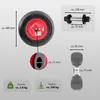 2x Schubkarrenrad Ersatzrad Vollgummi 4.80/4.00-8 mit Achse Produktbild-Vorschau 9