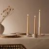 Bolsius 32er Set glatte Spitzkerzen,  24.5cm, elfenbein Produktbild-Vorschau 2