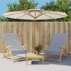 vidaXL Ręczniki plażowe 2 szt. Szary 60x135 cm Tkanina 400 Podgląd zdjęcia produktu 2