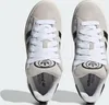 A top-down view of a pair of beige Adidas Campus 00s sneakers. Produktbild-Vorschau