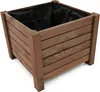 Pflanzkübel Quadratisch 38 x 38 x 30 cm (B x T x H) - Holz Produktbild-Vorschau 2