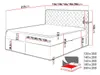 MIRJAN24 Boxspringbett Chesterfield, Stilvoll Doppelbett, Produktbild-Vorschau 10