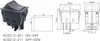 Interruttore a bilanciere On/Off 4 pin 16A 250~, nero,  Anteprima dell’immagine prodotto 4