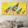 Coloray Bild aus Leinwand 140x70 Leinwand Dekoration - Bier Produktbild-Vorschau 3
