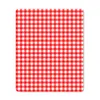 MuchoWow® Mauspad Mousepad Rot - Rustikal - Muster 19x23 cm Produktbild-Vorschau 1