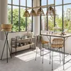 Bar-esstisch "edena" akazie metall l115cm  - Atmosphera Produktbild-Vorschau 4