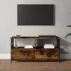 vidaXL Szafka pod TV dąb sonoma 90x33x45 cm materiał drewno Podgląd zdjęcia produktu 12