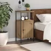 vidaXL Noční stolek Artisan dub 41x31x80 cm Materiál na Náhled obrázku produktu 3