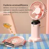 USB mini vetrák – 2-dielna sada, sklápací, LED displej, 5 Náhľad obrázku produktu 3