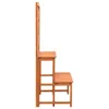 vidaXL Scala a fiore con traliccio arancione 70x42x120cm in Anteprima dell’immagine prodotto 2