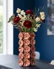 Mauro Ferretti Vase Drop Rot 12,5x12,5x24 cm Produktbild-Vorschau 12