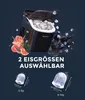 ecozy Eiswürfelmaschine Selbstreinigungs, 1,2L Wassertank, Produktbild-Vorschau 3