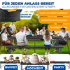 KESSER® Buffettisch Tisch klappbar Kunststoff 183x76 cm Produktbild-Vorschau 3