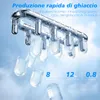 Macchina per ghiaccio 12kg/24h, 8 cubetti/6-13min, 2 Anteprima dell’immagine prodotto 4