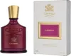 A bottle of Creed Carmina Eau de Parfum and its packaging are displayed side-by-side against a white background. Voir les images du produit