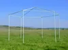 Namiot pawilon ogrodowy handlowy 2x2x2 m z moskitierą szary Podgląd zdjęcia produktu 8