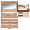 Sacher Schmuckkoffer Schmuckkasten TRAVEL creme braun Produktbild-Vorschau 1