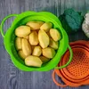 Kochblume Faltsieb M limette Silikon, Edelstahl 22929.02 Produktbild-Vorschau 4