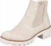 A single beige Chelsea boot is shown from a side-diagonal angle against a white background. Voir les images du produit