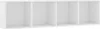 vidaXL Bibliothèque/armoire TV blanc 143×30×36 cm Voir les images du produit 1