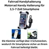 A43C Fahrrad Handyhalterung Motorrad Handy Halterung für Produktbild-Vorschau 2
